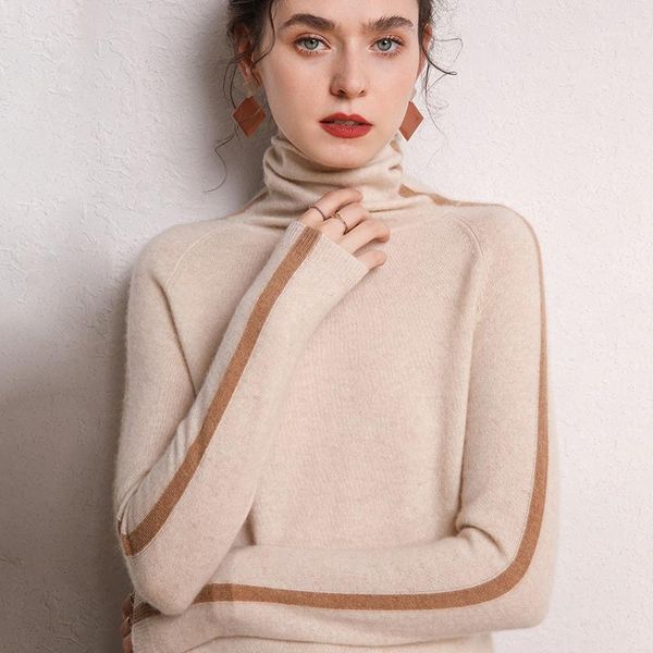boutique fashion 2020 turtleneck 100% cashmere sweater slim women and pullovers soft 6 colors s-xxl jumper1, White;black
boutique fashion 2020 turtleneck 100% cashmere sweater slim women and pullovers soft 6 colors s-xxl jumper1, White;black