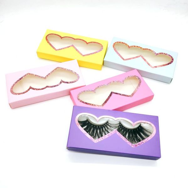 new eyelash box eyelash packaging box bulk wholesale double heart open window 25mm packaging with logo
new eyelash box eyelash packaging box bulk wholesale double heart open window 25mm packaging with logo