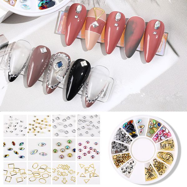 nail art decoration accessories multi shapes metal rivet rhinestones for diy nail art manicure charms nails alloy studs f749, Silver;gold
nail art decoration accessories multi shapes metal rivet rhinestones for diy nail art manicure charms nails alloy studs f749, Silver;gold