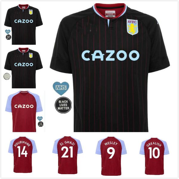2020 2021 aston villa soccer technsys 20 21 watkins wesley healish fel ghazi humihane m.trezeguet mcginn maillot de fep, Black;yellow
2020 2021 aston villa soccer technsys 20 21 watkins wesley healish fel ghazi humihane m.trezeguet mcginn maillot de fep, Black;yellow