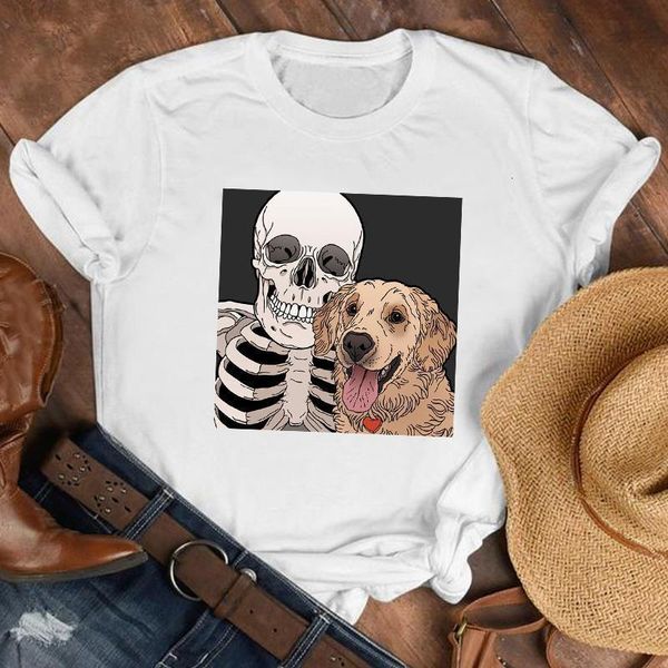 women lady printed cartoon 90s dog p horror fashion shirt clothes tshirt female print t tee womens graphic t-shirt, White
women lady printed cartoon 90s dog p horror fashion shirt clothes tshirt female print t tee womens graphic t-shirt, White