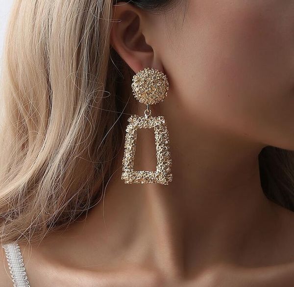 big vintage earrings studs earings for women color golden geometric statement earrings metal earing hanging trend jewelry, Golden;silver
big vintage earrings studs earings for women color golden geometric statement earrings metal earing hanging trend jewelry, Golden;silver