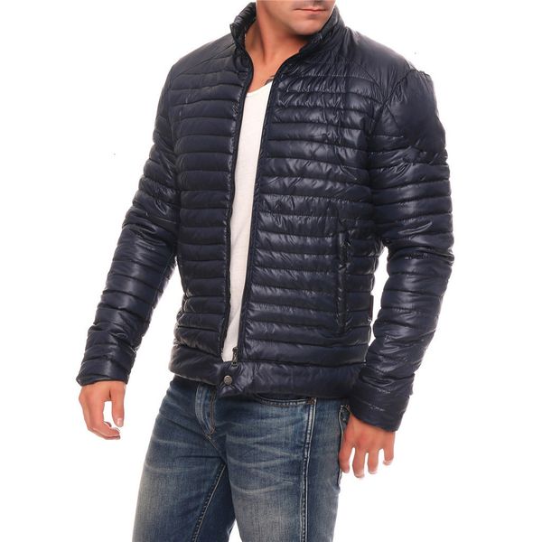 men's autumn winter zipper warm down jacket packable light coat slim mens casual windbreaker quilted jackets y12.9, Black
men's autumn winter zipper warm down jacket packable light coat slim mens casual windbreaker quilted jackets y12.9, Black