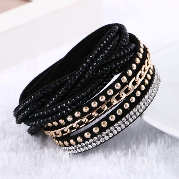multilayer wrap bracelet rhinestone slake leather charm fashion bangles with sparkling crystal women christmas gifts fin
multilayer wrap bracelet rhinestone slake leather charm fashion bangles with sparkling crystal women christmas gifts fin