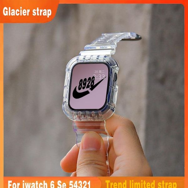 soft sile transparent watch band + case for watch band 38mm 40mm 42mm 44mm adapter compatible series qyljzc, Black;brown
soft sile transparent watch band + case for watch band 38mm 40mm 42mm 44mm adapter compatible series qyljzc, Black;brown