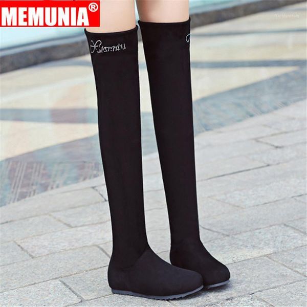 boots memunia size 34-43 women's long stretch flock thick high black solid color flat over the knee women1
boots memunia size 34-43 women's long stretch flock thick high black solid color flat over the knee women1