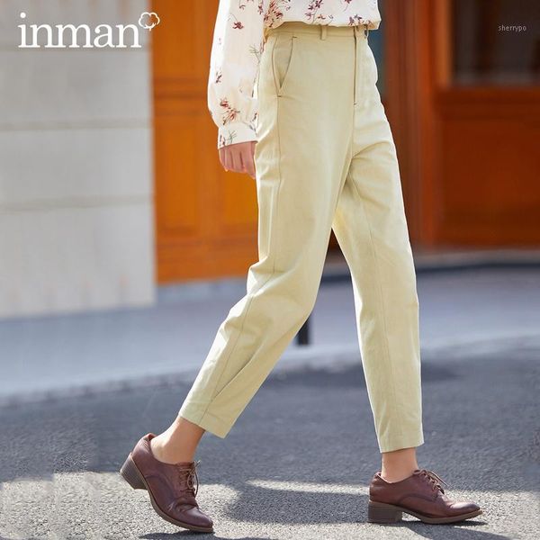 inman 2020 autumn winter new arrival ankle-length pants cotton comfortable simple fashion pleated handsome trousers1, Black;white
inman 2020 autumn winter new arrival ankle-length pants cotton comfortable simple fashion pleated handsome trousers1, Black;white