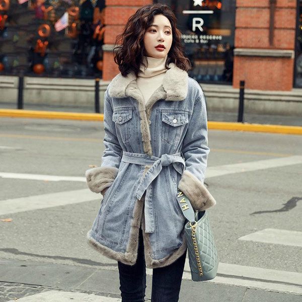 women's down & parkas women winter warm denim fur lining parka jacket arrivals waistband coat, Black
women's down & parkas women winter warm denim fur lining parka jacket arrivals waistband coat, Black