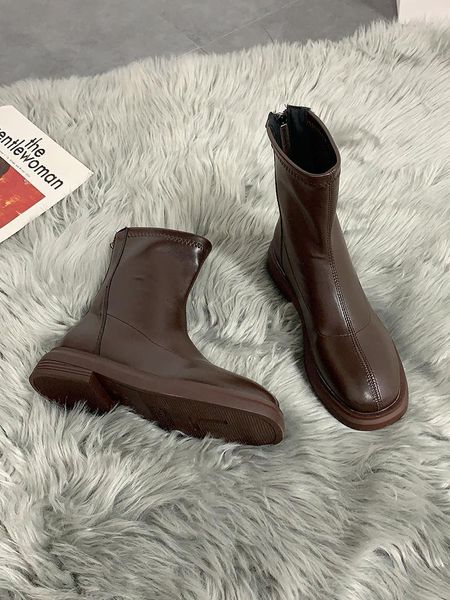 boots skinny 2021 autumn plus fleece and winter short thick heel black plush mid-tube
boots skinny 2021 autumn plus fleece and winter short thick heel black plush mid-tube
