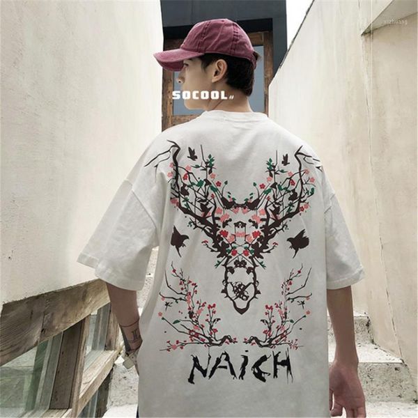 men's t-shirts korean style 2021 summer men's casual short sleeve cartoon deer printed tshirts for male hip hop man streetwear 1, White;black
men's t-shirts korean style 2021 summer men's casual short sleeve cartoon deer printed tshirts for male hip hop man streetwear 1, White;black