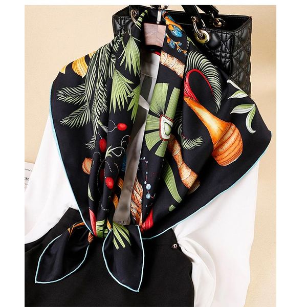 100% natural silk square scarf ladies real pure silk scarf women 90*90 cm head printed fashion shawls wrap, Blue;gray
100% natural silk square scarf ladies real pure silk scarf women 90*90 cm head printed fashion shawls wrap, Blue;gray