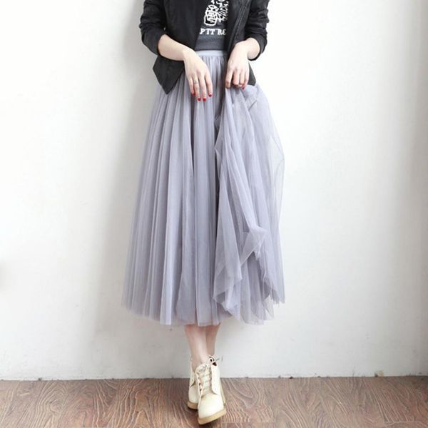 #z20 2020 spring sumemr vintage skirts womens elastic high waist tulle mesh skirt long pleated tutu skirt female jupe longue, Black
#z20 2020 spring sumemr vintage skirts womens elastic high waist tulle mesh skirt long pleated tutu skirt female jupe longue, Black