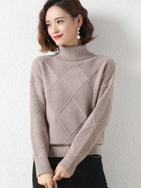 high necked sweater women's loose thickened autumn and dress 2020 new short winter style with base coat woman, White;black
high necked sweater women's loose thickened autumn and dress 2020 new short winter style with base coat woman, White;black
