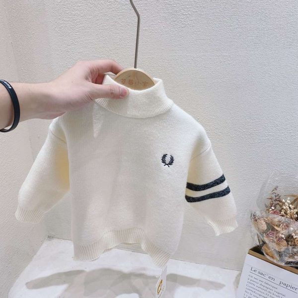new xiaobao strawberry clothing 2020 children's winter men's and women's striped high collar embroidered cashmere sweater x1m, Blue
new xiaobao strawberry clothing 2020 children's winter men's and women's striped high collar embroidered cashmere sweater x1m, Blue