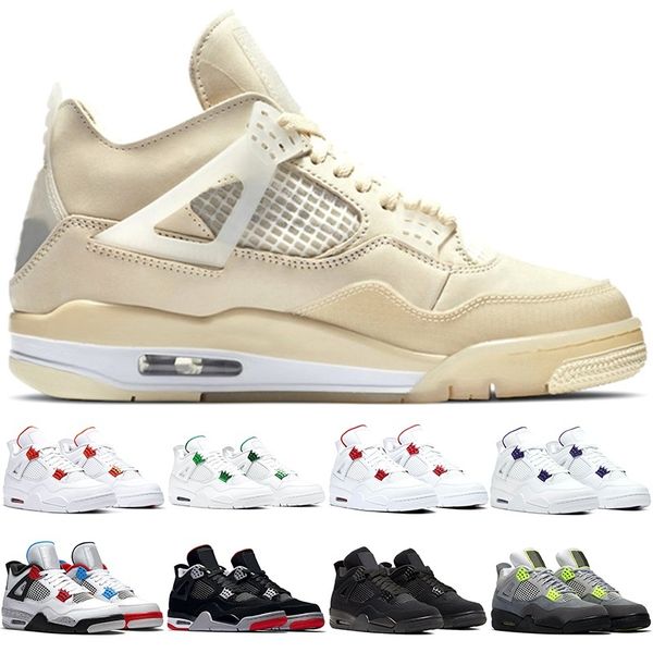 men basketball 4 shoes 4s mens sail metallic pack purple green red neon what the bred black cat trainers sports sneakers size 40-47, White;red
men basketball 4 shoes 4s mens sail metallic pack purple green red neon what the bred black cat trainers sports sneakers size 40-47, White;red
