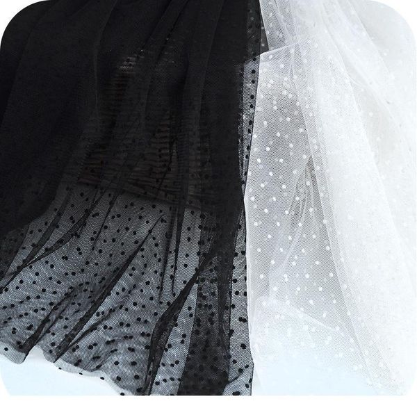 0.5meter/lot 150cm wide white/black dot mesh fabric sewing romantic lovely fabric textile material x260 0.5meter/l jlllem
0.5meter/lot 150cm wide white/black dot mesh fabric sewing romantic lovely fabric textile material x260 0.5meter/l jlllem
