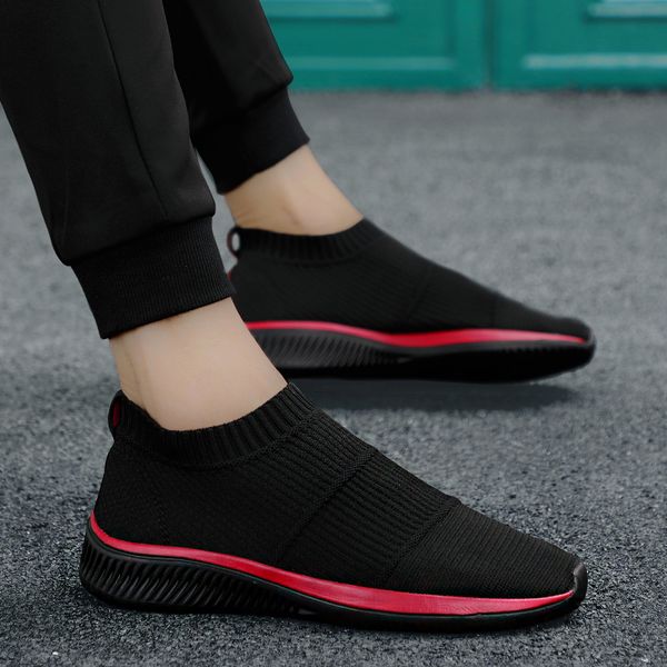 мужские повседневные туфли slip-noch sock skinkers super light дышащие удобные уютные растягивающие ткань обувь мода новые мужчины на открыт, Black
мужские повседневные туфли slip-noch sock skinkers super light дышащие удобные уютные растягивающие ткань обувь мода новые мужчины на открыт, Black