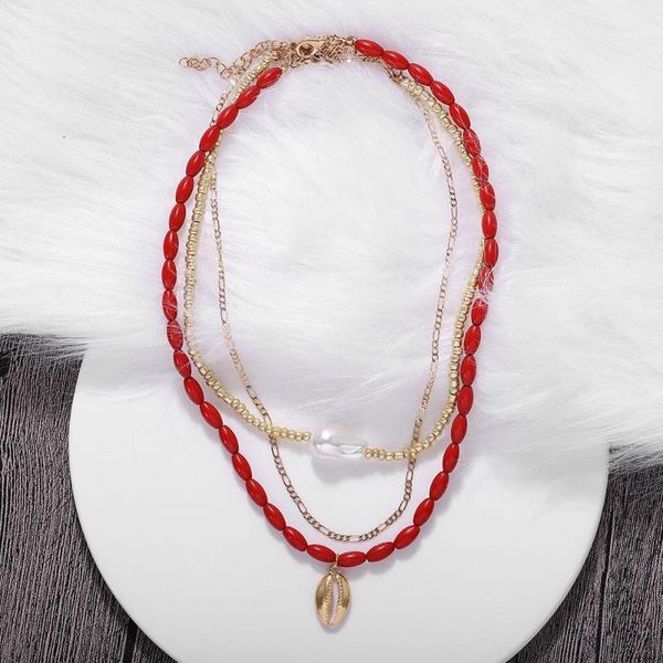 gothic glass beaded necklace for women korean statement necklaces luxury chain necklace shiny fashion jewelry party wedding gift1, Silver
gothic glass beaded necklace for women korean statement necklaces luxury chain necklace shiny fashion jewelry party wedding gift1, Silver