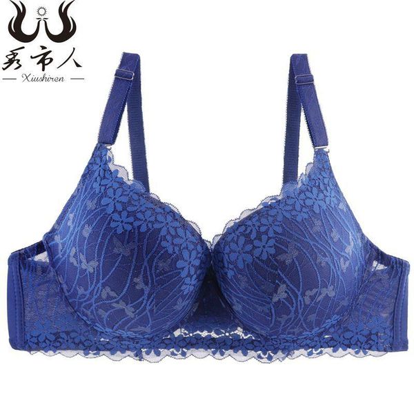 bras steel ring full cup thin sponge bra lace underwear gathered female d, Red;black
bras steel ring full cup thin sponge bra lace underwear gathered female d, Red;black