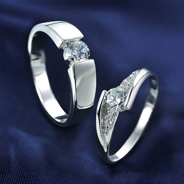 fashion korean style s925 silver ring trendy silver jewelry couple couple rings open simulation wedding diamond ring popular accessories fas
fashion korean style s925 silver ring trendy silver jewelry couple couple rings open simulation wedding diamond ring popular accessories fas