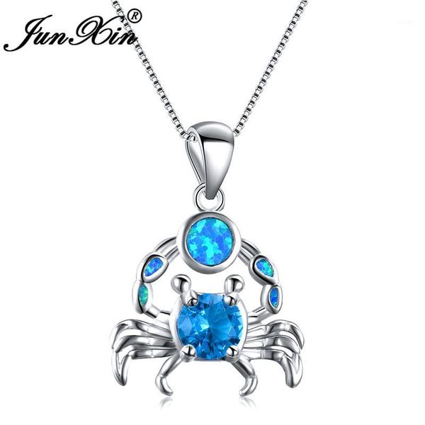 junxin cute crab pendant blue white fire opal necklaces for women 925 sterling silver filled purple zircon stone wedding jewelry1
junxin cute crab pendant blue white fire opal necklaces for women 925 sterling silver filled purple zircon stone wedding jewelry1