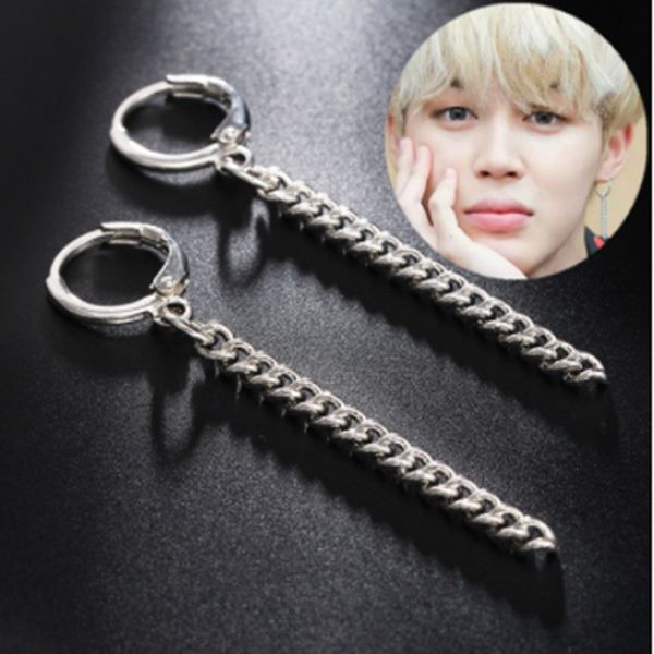 sexemara punk style tassel earrings for men women korea k-pop stud earrings statement jewelry exquisite gift wholesale, Golden
sexemara punk style tassel earrings for men women korea k-pop stud earrings statement jewelry exquisite gift wholesale, Golden