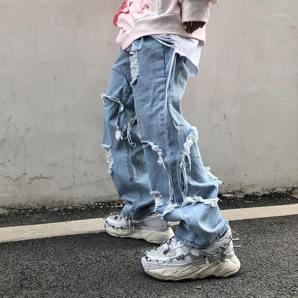 uncledonjm 2020 black jeans plus size men destroyed stretch loose fit hop hop pants fashion distressed denim jean me-z371, Blue
uncledonjm 2020 black jeans plus size men destroyed stretch loose fit hop hop pants fashion distressed denim jean me-z371, Blue