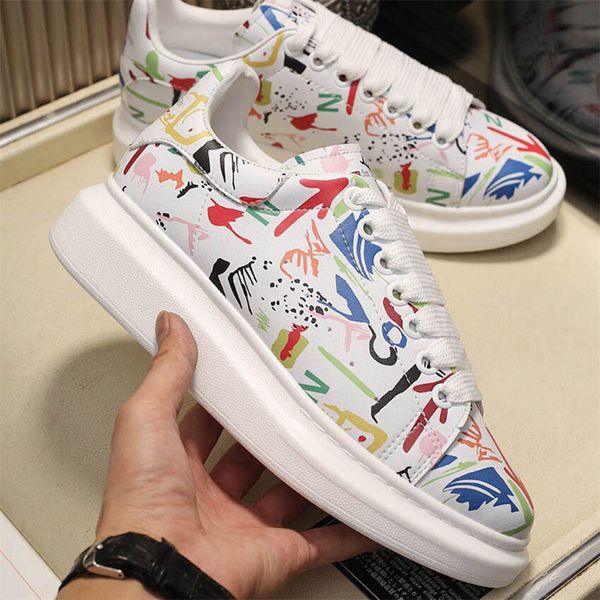 men platform sneakers women classic graffiti shining diamond shoes leather fashion platform shoes trendy designer casual shoes, Black
men platform sneakers women classic graffiti shining diamond shoes leather fashion platform shoes trendy designer casual shoes, Black
