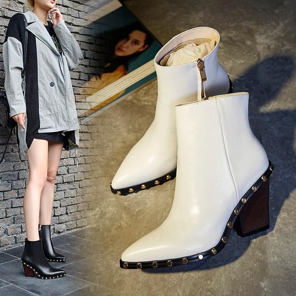 ins hot woman boots натуральные кожаные верхние ботильоны для женщин для женщин зимняя бархатная женская обувь cyberstar классический металл, Black
ins hot woman boots натуральные кожаные верхние ботильоны для женщин для женщин зимняя бархатная женская обувь cyberstar классический металл, Black