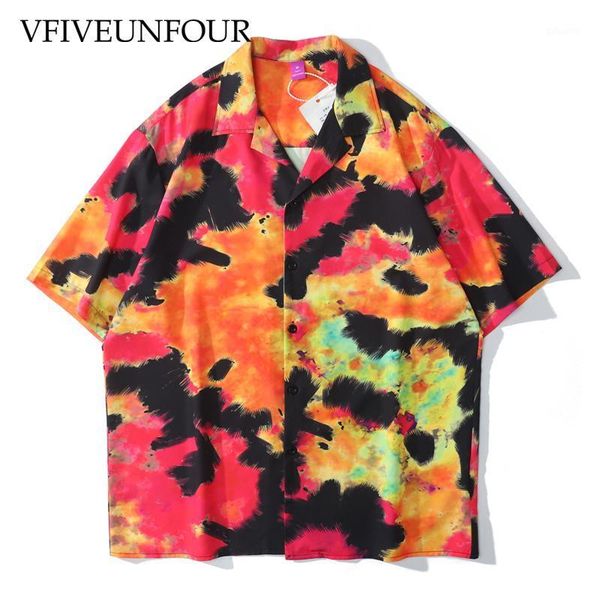 vfive unfour vintage tie dye digital print loose harajuku hawaiian beach shirts summer casual short sleeve button shirts 1, White;black
vfive unfour vintage tie dye digital print loose harajuku hawaiian beach shirts summer casual short sleeve button shirts 1, White;black