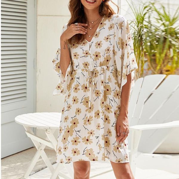 casual dresses women dress plus size women's loose summer floral feminino vestido large ladies boho beach sundress1, Black;gray
casual dresses women dress plus size women's loose summer floral feminino vestido large ladies boho beach sundress1, Black;gray