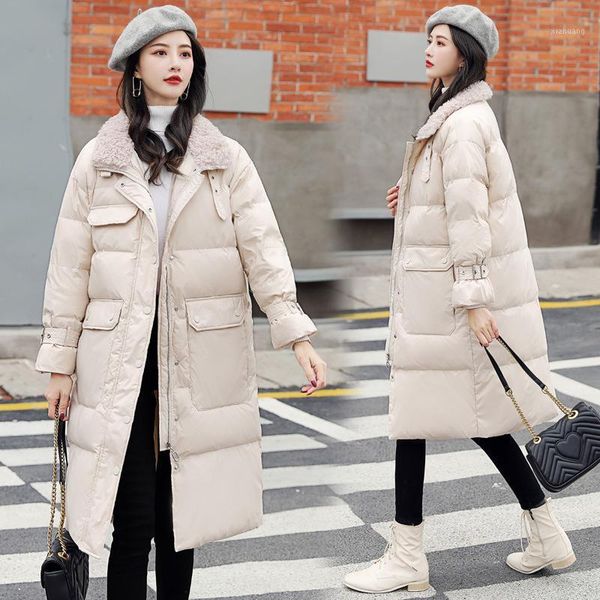 women's down & parkas style long warm jacket women winter thick parka coat white padded shawl collar 20211, Black
women's down & parkas style long warm jacket women winter thick parka coat white padded shawl collar 20211, Black