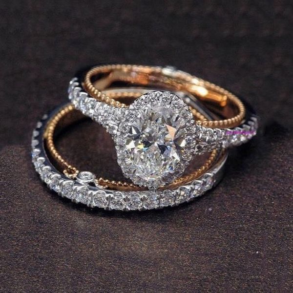 new silver plated rose gold diamond set ring luxury goose egg proposal engagement ring
new silver plated rose gold diamond set ring luxury goose egg proposal engagement ring