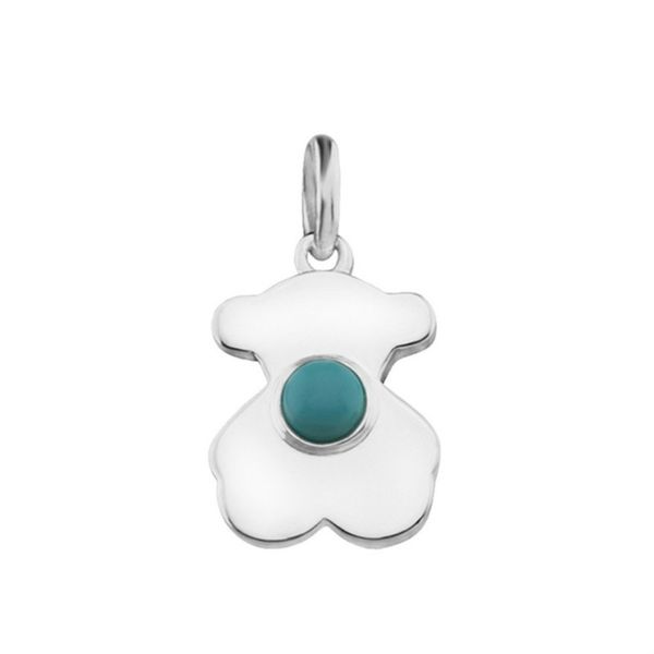 new 2021 100% 925 sterling silver 812404710 blue turquoise cute bear pendant charm women clavicle chain gift ball party, Black
new 2021 100% 925 sterling silver 812404710 blue turquoise cute bear pendant charm women clavicle chain gift ball party, Black