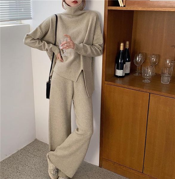 new overszie women sweater 2 piece sets womens elegnat knitted suits pullover female knitting sweaters long sleeve outerwear, White;black
new overszie women sweater 2 piece sets womens elegnat knitted suits pullover female knitting sweaters long sleeve outerwear, White;black