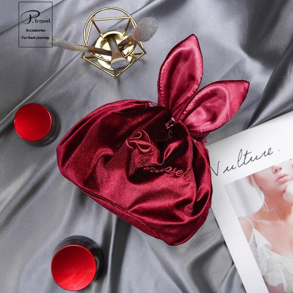 lazy cosmetic bag ears large capacity portable drawstring cosmetic storage bag travel toiletry makeup pouch wash bags
lazy cosmetic bag ears large capacity portable drawstring cosmetic storage bag travel toiletry makeup pouch wash bags