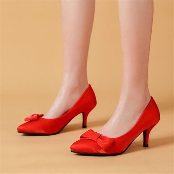 dress shoes pxelena fashion satin thin high heels women bowknot pointed toe slip on ladies party evening date daily pumps, Black
dress shoes pxelena fashion satin thin high heels women bowknot pointed toe slip on ladies party evening date daily pumps, Black