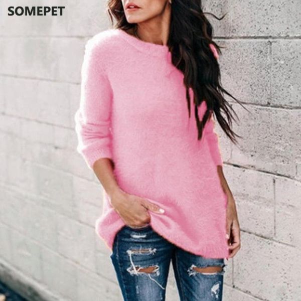 women's sweaters casual women autumn winter o neck long sleeve plushy knitted pullover sweater warm keeping clothes for female plus siz, White;black
women's sweaters casual women autumn winter o neck long sleeve plushy knitted pullover sweater warm keeping clothes for female plus siz, White;black