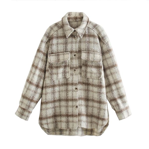 retro plaid jacket women autumn oversized coat 2020 new casual long sleeve coats female turn-down collar outwear jackets warm, Black
retro plaid jacket women autumn oversized coat 2020 new casual long sleeve coats female turn-down collar outwear jackets warm, Black