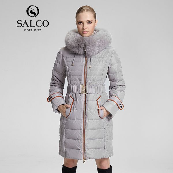 salco european and american style latest fashion casual hooded lady fox fur jacket and long sections 201103, Black
salco european and american style latest fashion casual hooded lady fox fur jacket and long sections 201103, Black