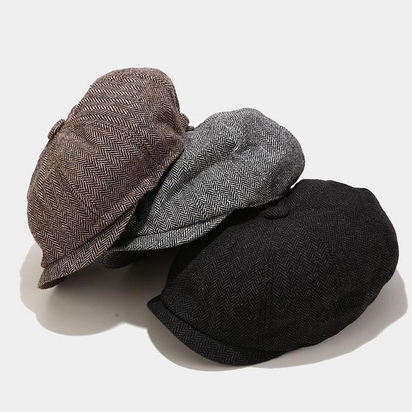 berets 2021 stripe sboy caps cotton flat peaked cap men and women painter beret hats 15, Blue;gray
berets 2021 stripe sboy caps cotton flat peaked cap men and women painter beret hats 15, Blue;gray