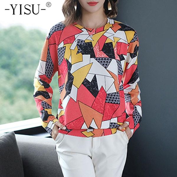 yisu autumn winter women sweater printing jumper o-neck long sleeve winter fashion stitching color female knitted pullover, White;black
yisu autumn winter women sweater printing jumper o-neck long sleeve winter fashion stitching color female knitted pullover, White;black