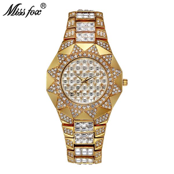 missfox sun shape women watches brand japan quartz watch female baguette diamond gold watch xfcs fashion lady wrist watches 201119, Slivery;brown
missfox sun shape women watches brand japan quartz watch female baguette diamond gold watch xfcs fashion lady wrist watches 201119, Slivery;brown