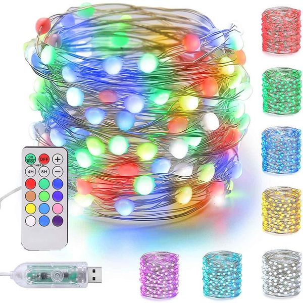 fariy string light usb 12color 18key remote control garland lamp christmas decoration tv strip backlight outdoor lighting
fariy string light usb 12color 18key remote control garland lamp christmas decoration tv strip backlight outdoor lighting