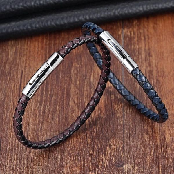 charm bracelets xqni 2021 fashion stainless steel chain genuine leather bracelet women men & bangles male braid jewelry trendy, Golden;silver
charm bracelets xqni 2021 fashion stainless steel chain genuine leather bracelet women men & bangles male braid jewelry trendy, Golden;silver