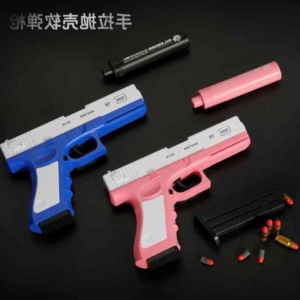 0165glock toy simulation shell throwing gun soft bullet children 1911 manual shooting chicken eating pistol
0165glock toy simulation shell throwing gun soft bullet children 1911 manual shooting chicken eating pistol