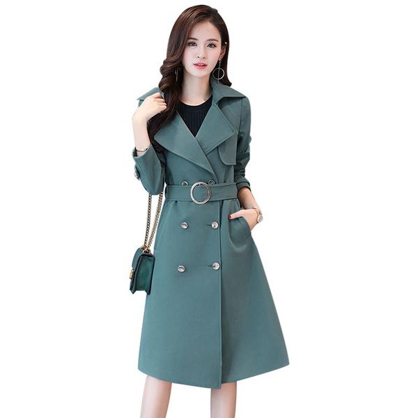 women's trench coats plus size 5xl coat women spring autumn long windbreaker female belt slim double-breasted casual g132, Tan;black
women's trench coats plus size 5xl coat women spring autumn long windbreaker female belt slim double-breasted casual g132, Tan;black
