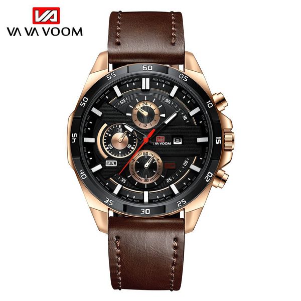 european and american fashion high-end new mens waterproof fashion outdoor sports and casual watch student pinduoduo belt calendar quartz wa, Slivery;brown
european and american fashion high-end new mens waterproof fashion outdoor sports and casual watch student pinduoduo belt calendar quartz wa, Slivery;brown