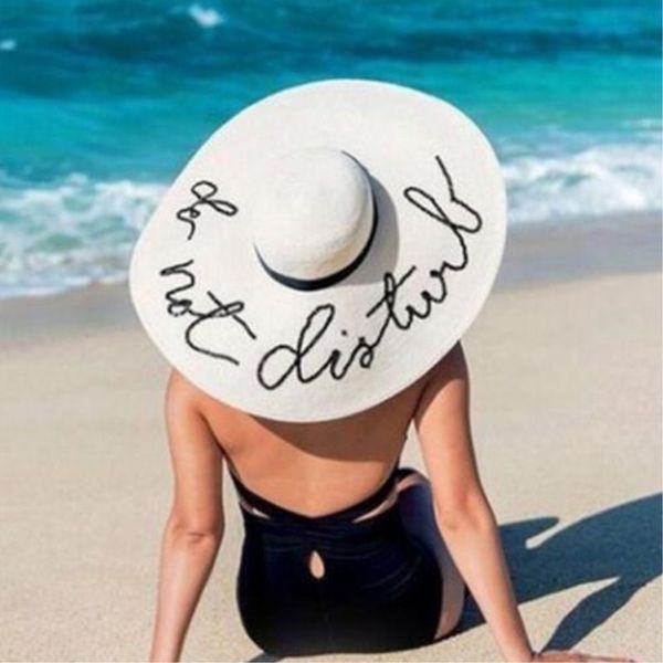 seioum summer large brim sun hats for women fashion sequins letter do not disturb embroidery folded floppy hat bohemia beach cap y200602, Blue;gray
seioum summer large brim sun hats for women fashion sequins letter do not disturb embroidery folded floppy hat bohemia beach cap y200602, Blue;gray