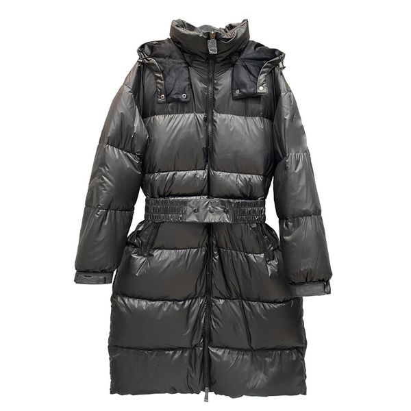 designer long down coat for women zipper fly white duck down hoodie warm parke for female 2020 winter mo, Black
designer long down coat for women zipper fly white duck down hoodie warm parke for female 2020 winter mo, Black